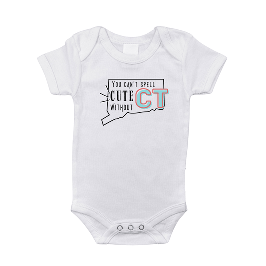 Connecticut Baby Onesie Stretch Cotton Bodysuit up to 18 Months