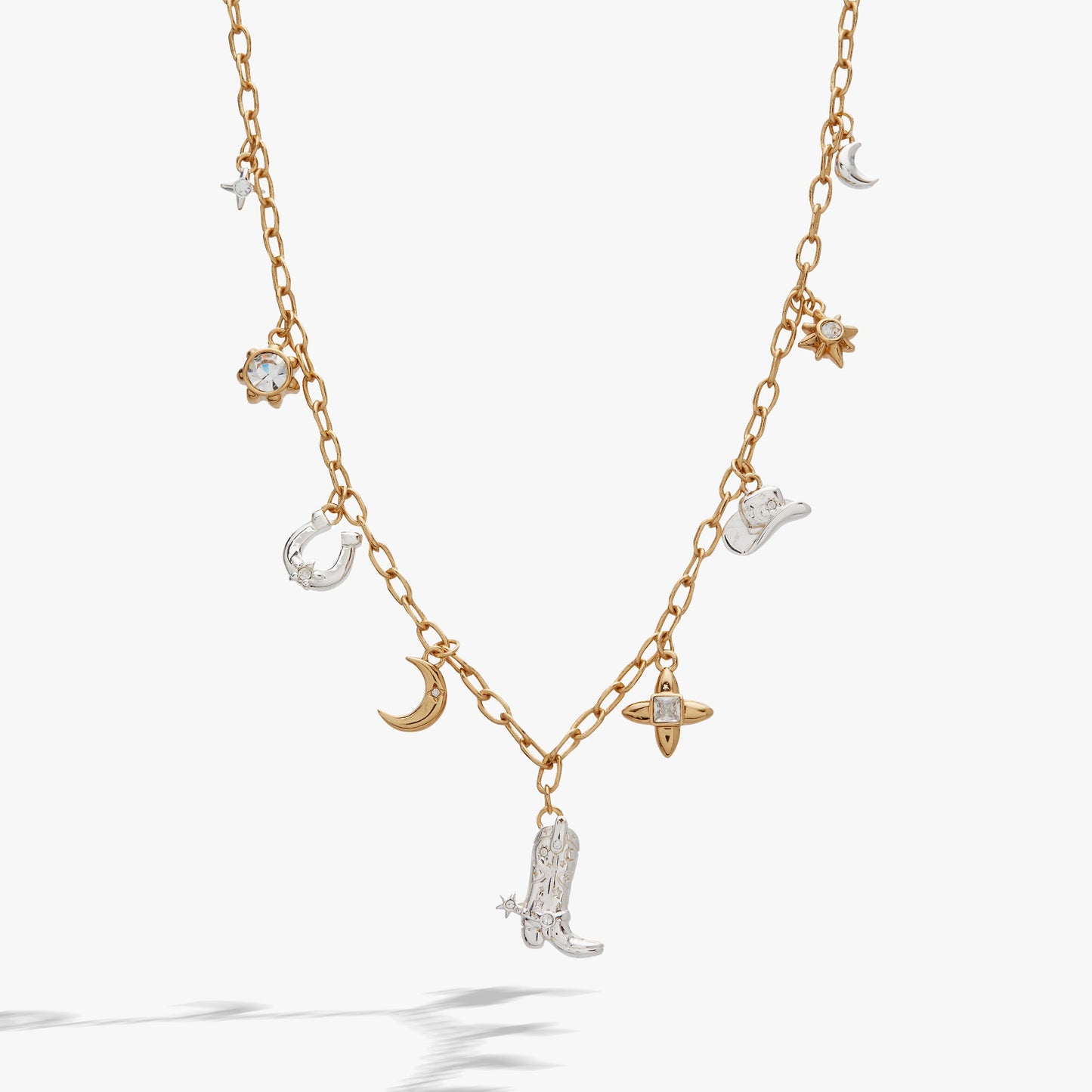 Cosmic Cowgirl Charm Necklace