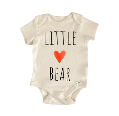 Bear Heart Newborn Baby Onesie® Bodysuit