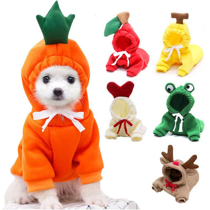 Cute Warm Small Dog Hoodies