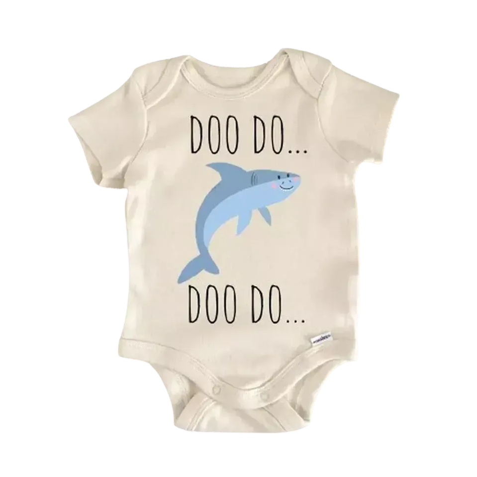 Shark Ocean Fish Newborn Baby Onesie® Bodysuit