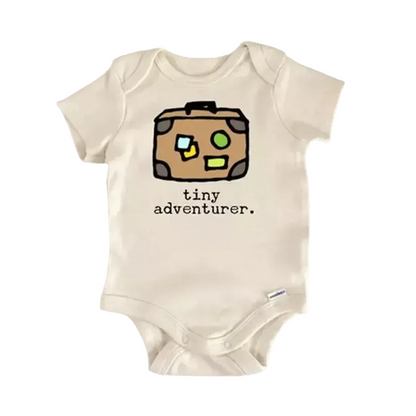Adventure Travel Luggage Newborn Baby Onesie® Bodysuit