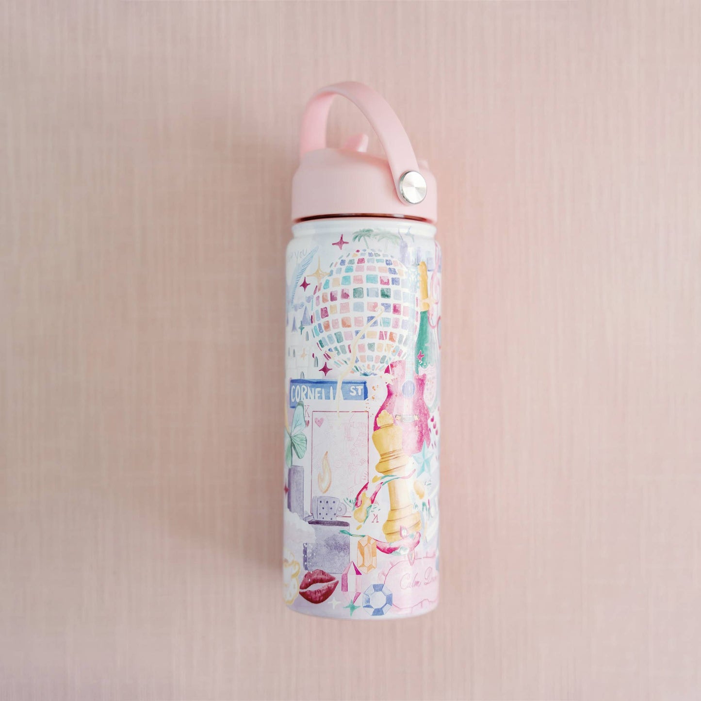 Gracefully Made Art - Eras 18 Ounce Insulated Water Bottle