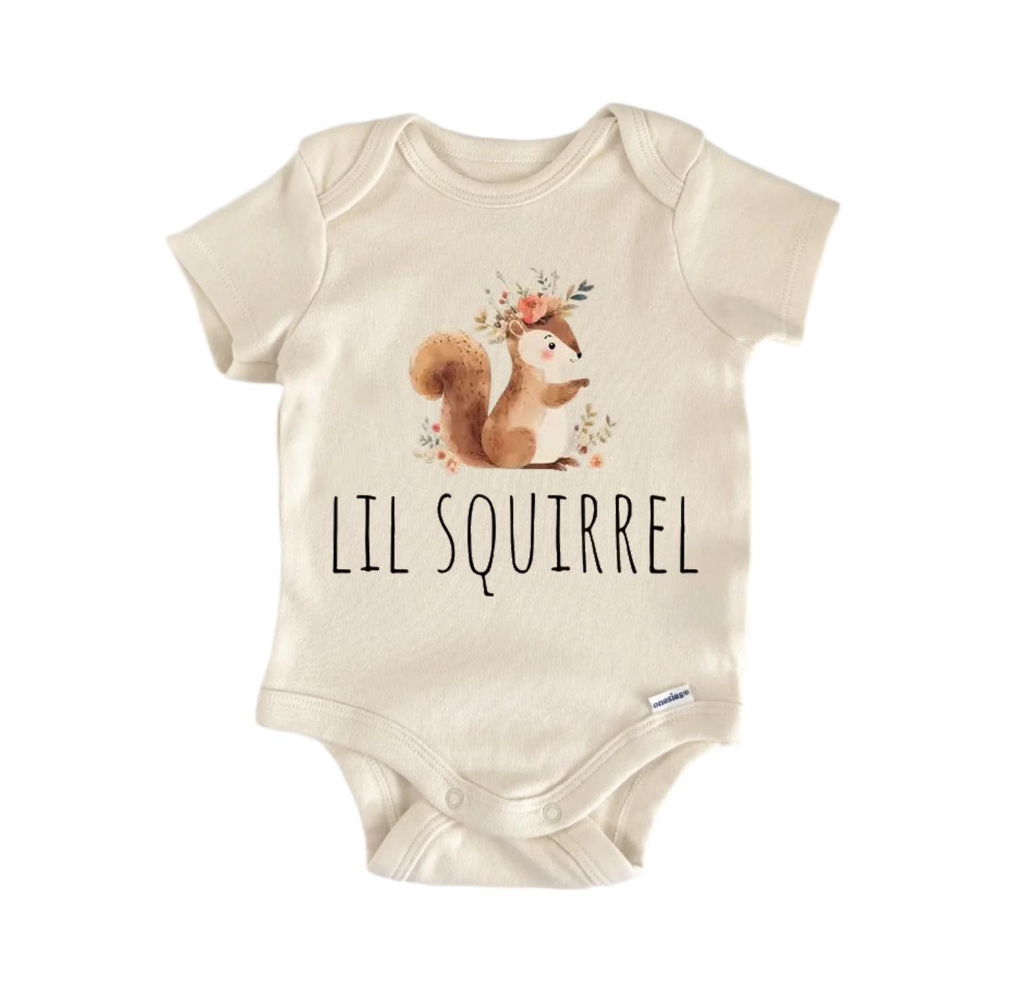 Squirrel Newborn Baby Onesie® Bodysuit