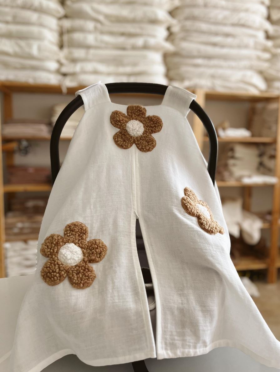 Muslin Car Seat Canopy