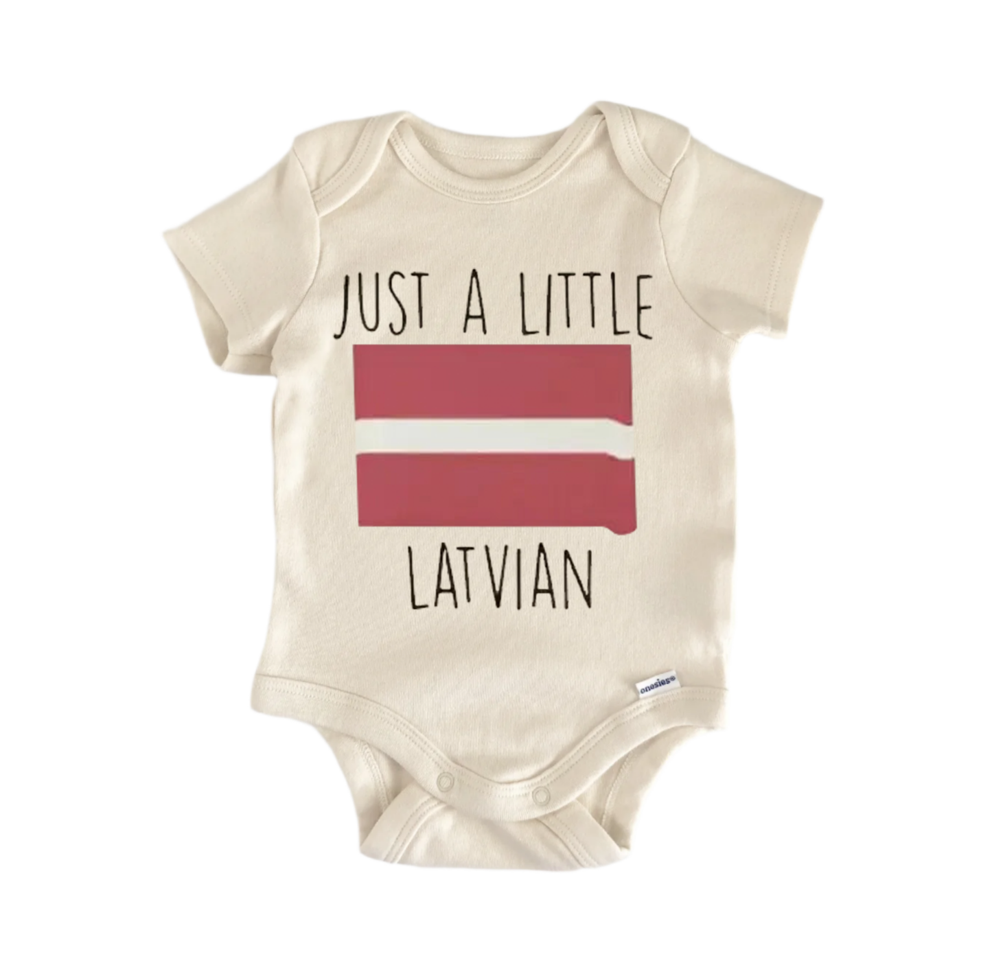 Latvia Newborn Baby Onesie® Bodysuit
