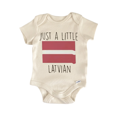 Latvia Newborn Baby Onesie® Bodysuit