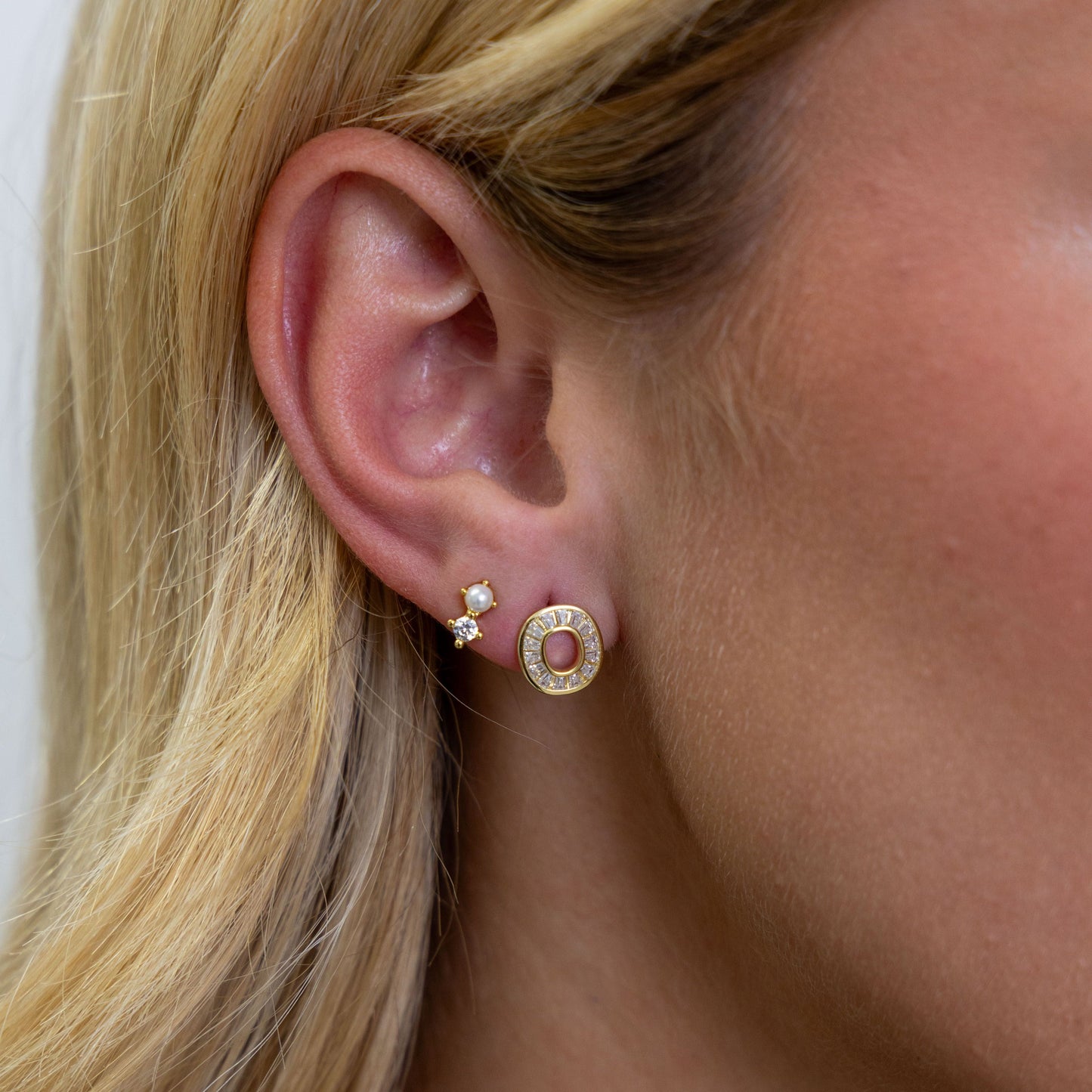 CZ Eternity Studs