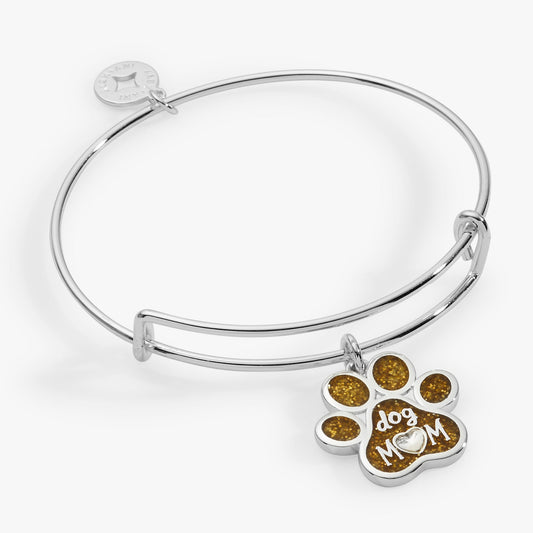 Dog Mom Charm Bangle