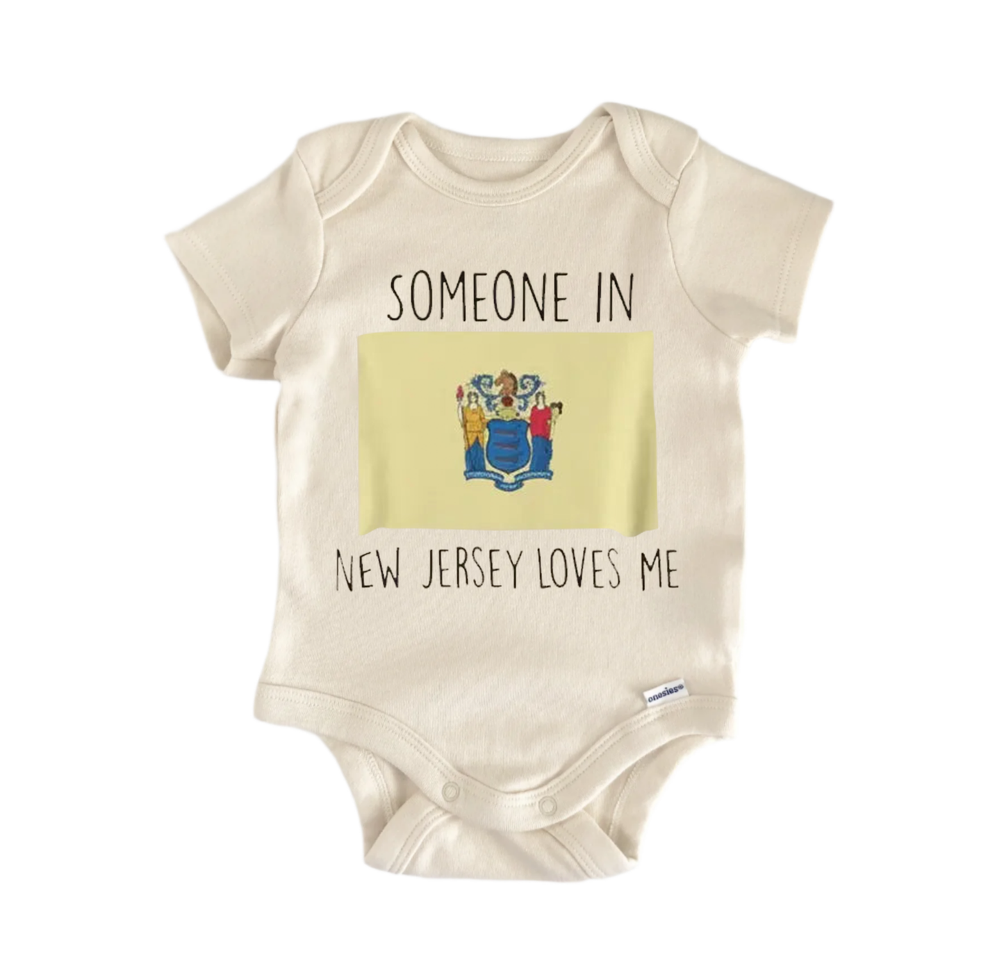 New Jersey Newborn Baby Onesie® Bodysuit