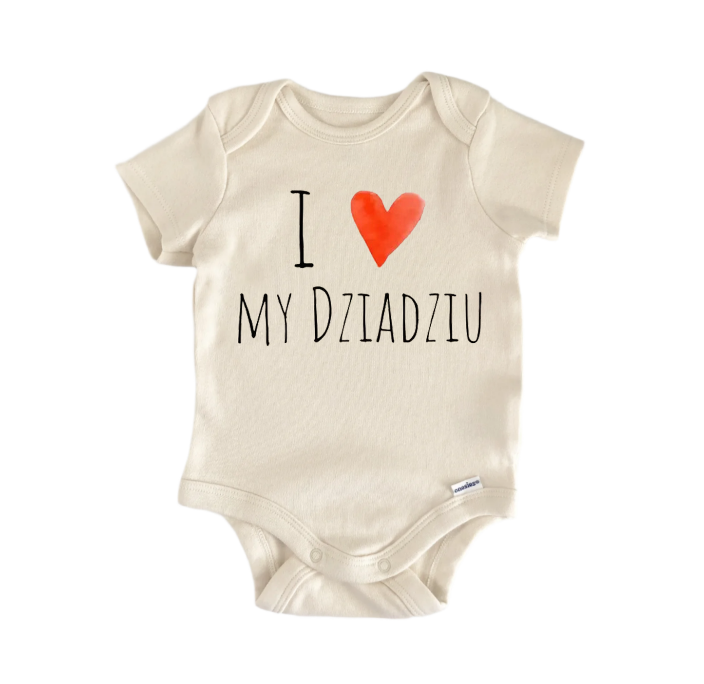 Dziadziu Dziadek Poland Newborn Baby Onesie® Bodysuit