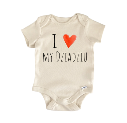 Dziadziu Dziadek Poland Newborn Baby Onesie® Bodysuit