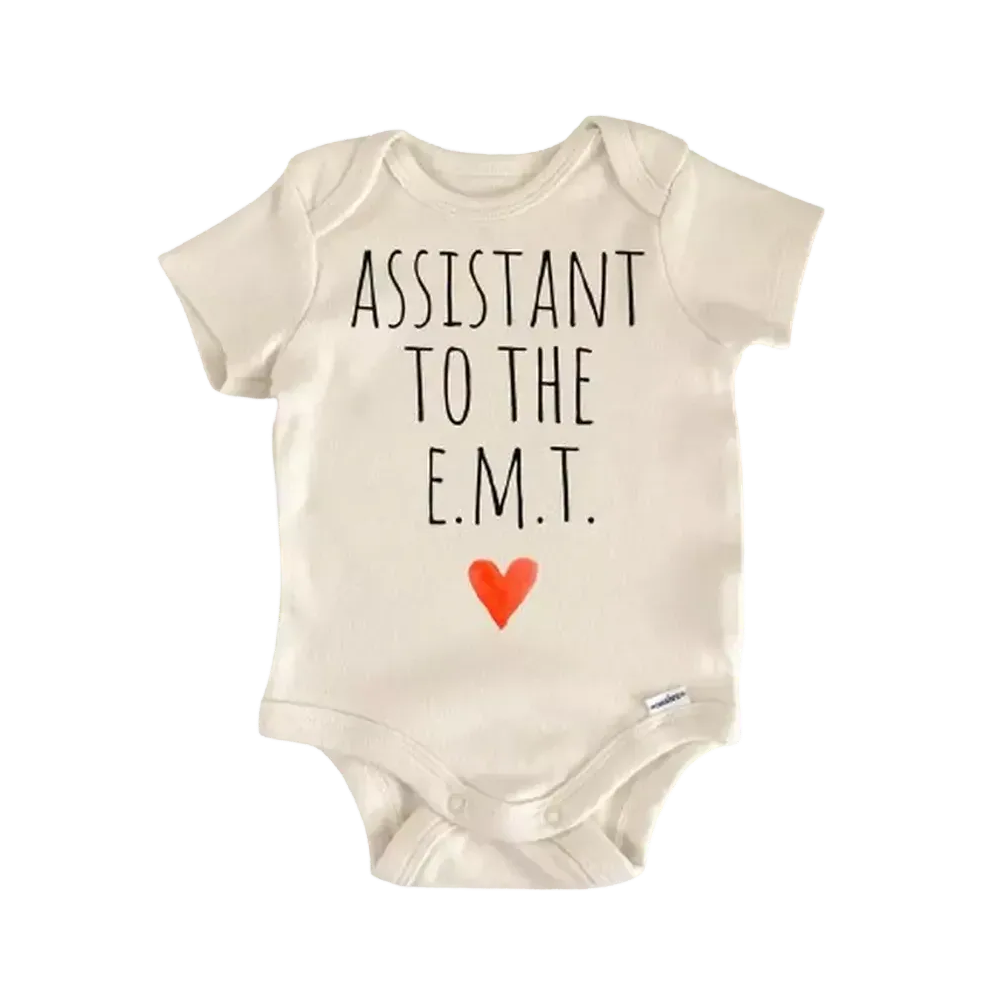 Emt Paramedic Emergency Newborn Baby Onesie® Bodysuit