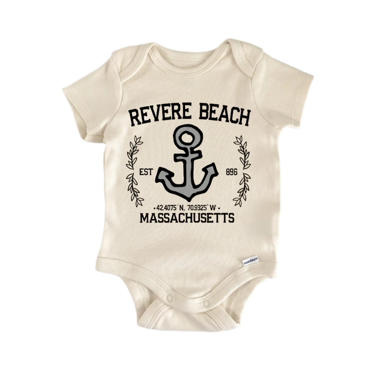 Revere Beach Newborn Baby Onesie® Bodysuit