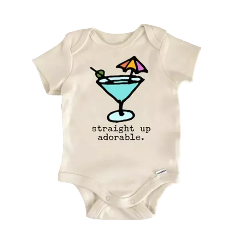 Expresso Martini Cocktail Newborn Baby Onesie® Bodysuit