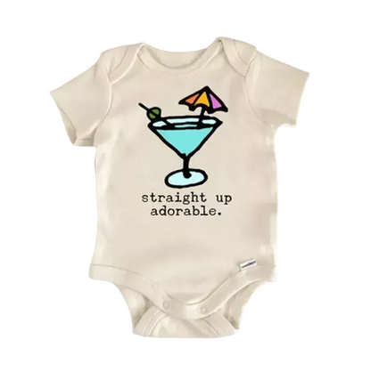 Expresso Martini Cocktail Newborn Baby Onesie® Bodysuit