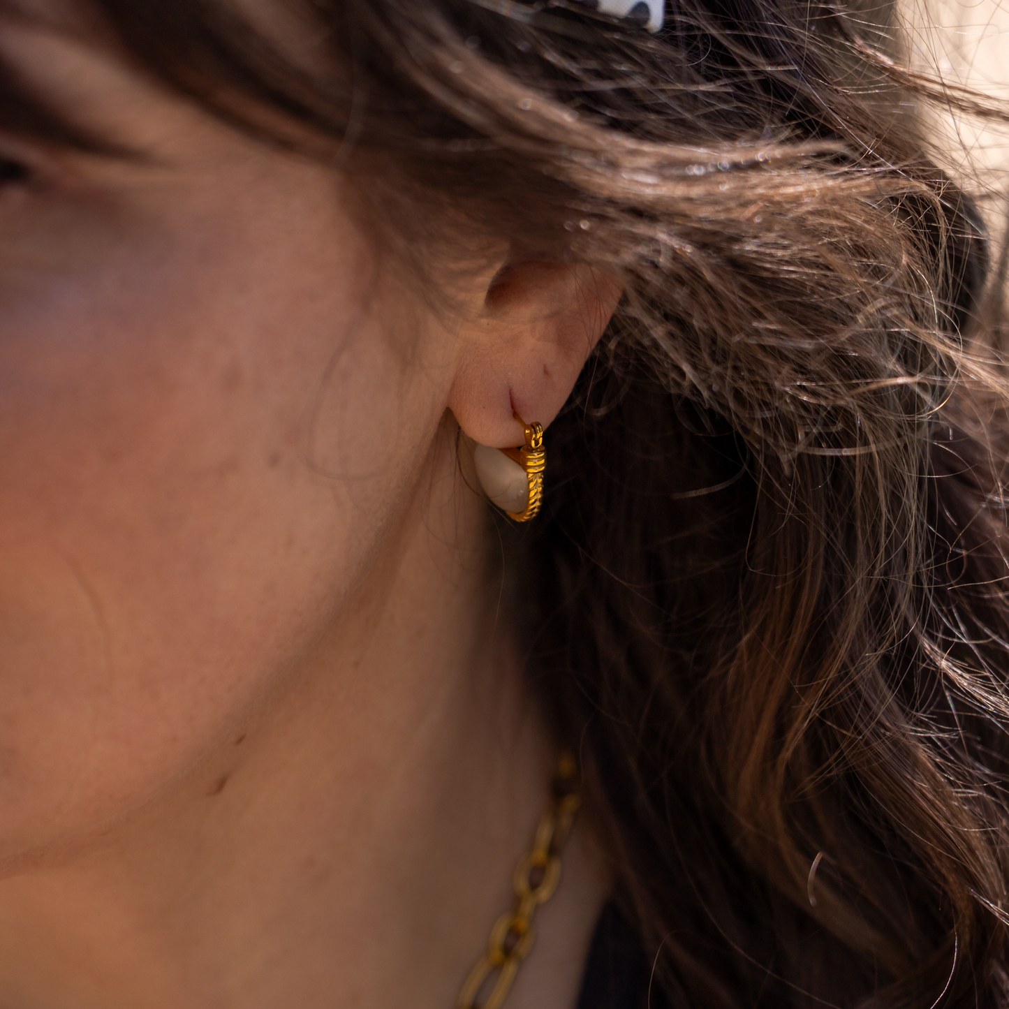 Wax and Wane Earrings: LaurellaDeville x Babe Co.
