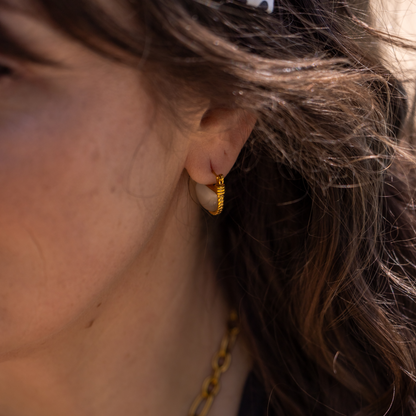 Wax and Wane Earrings: LaurellaDeville x Babe Co.