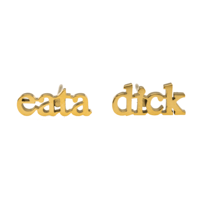 Eat a Dick Earring Set