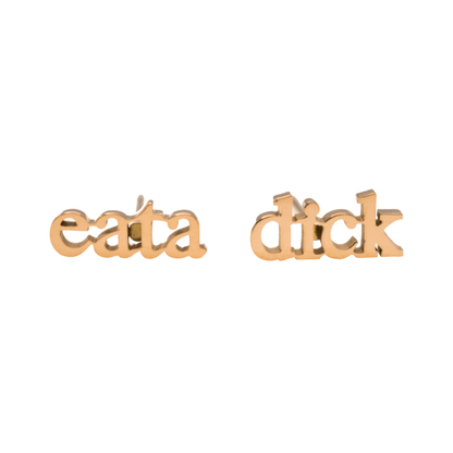 Eat a Dick Earring Set