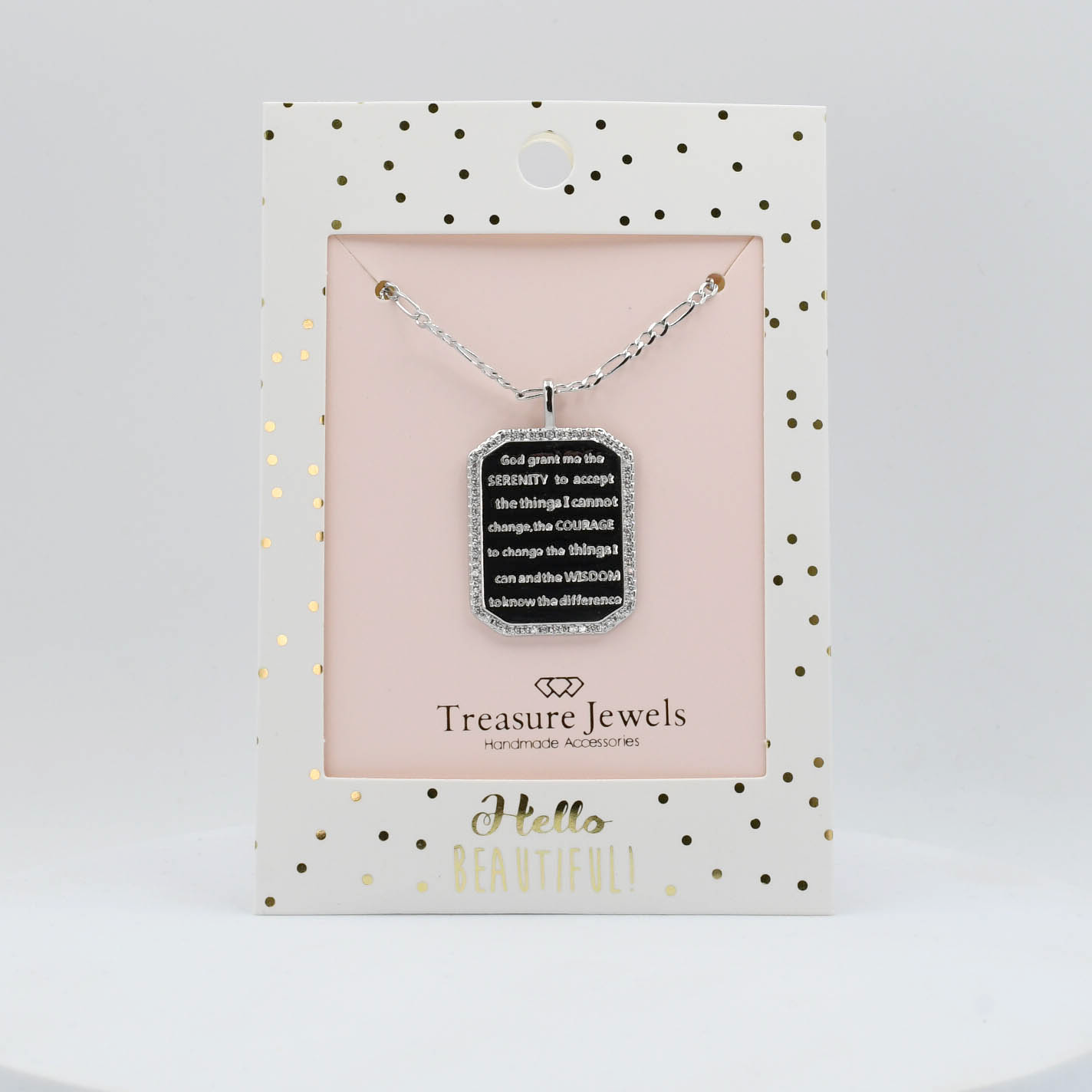 God Grant me Serenity Silver