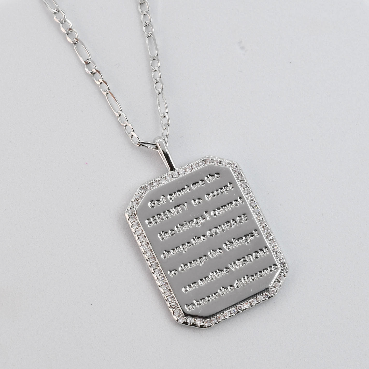 God Grant me Serenity Silver