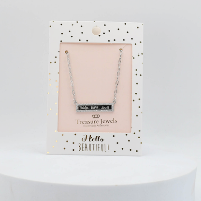Faith Hope Love Silver