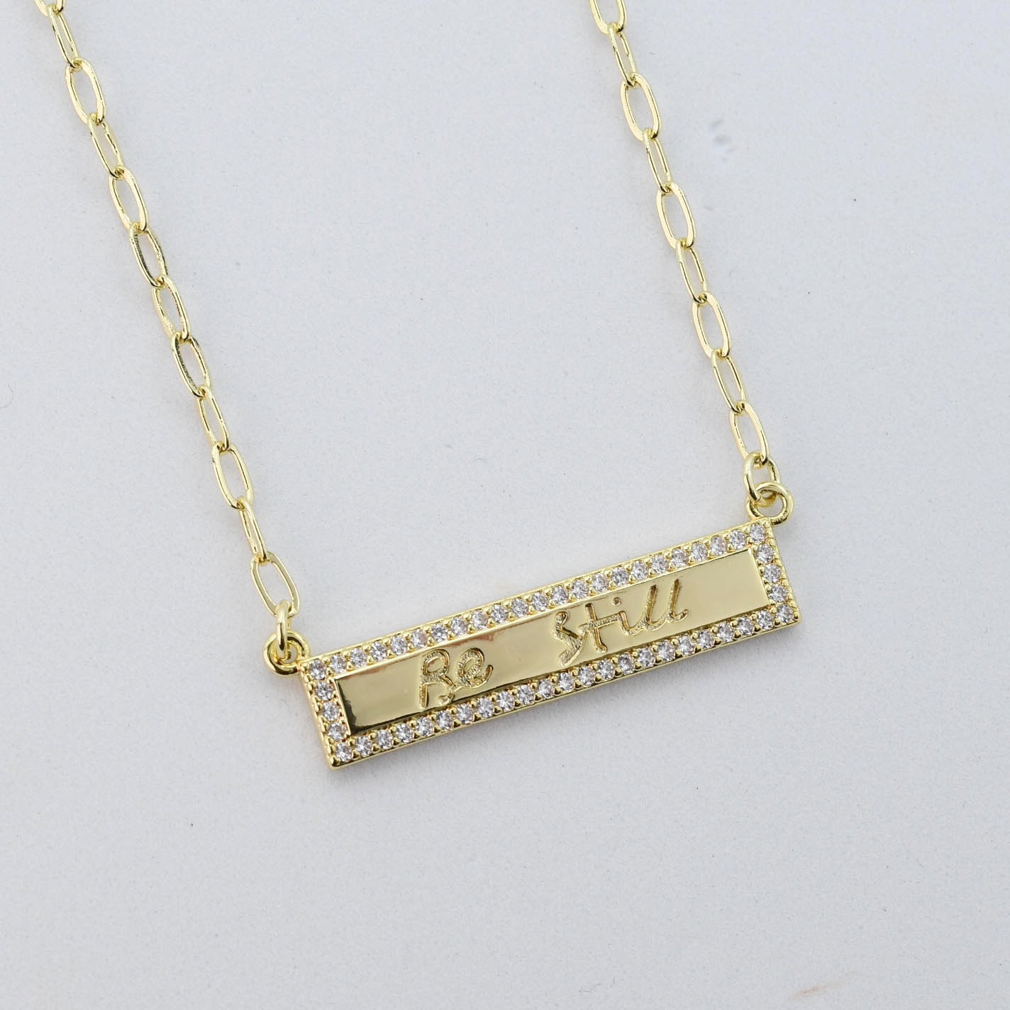 Be Still Gold Necklace