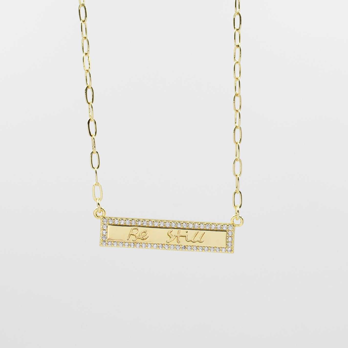 Be Still Gold Necklace