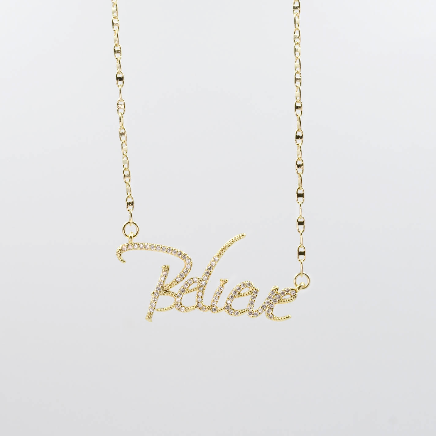 Believe Gold Necklace