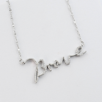 Brave Necklace Silver I-39