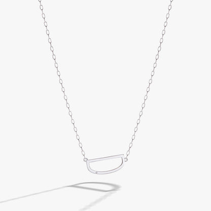 Initial D Precious Elongated Necklace
