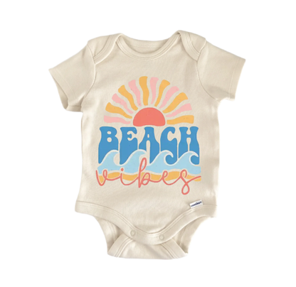 Beach Summer Vibes Newborn Baby Onesie® Bodysuit