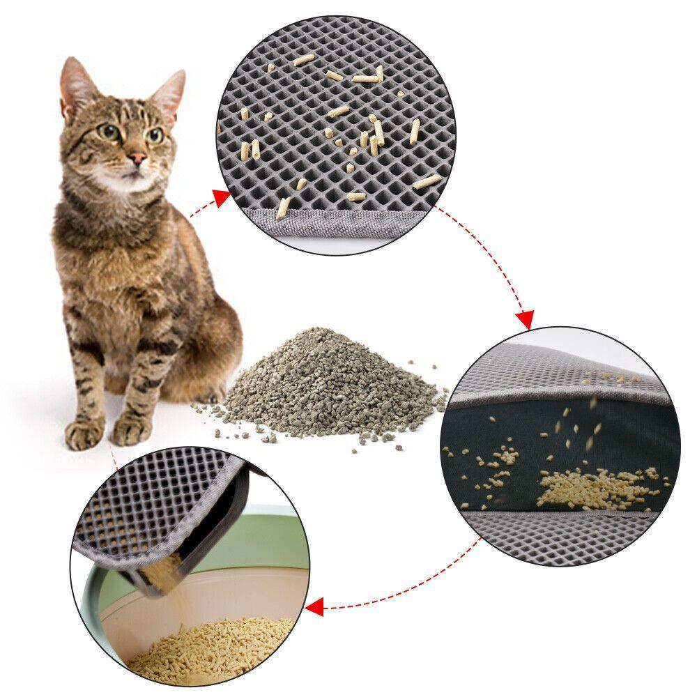 Waterproof Double Layer Cat Litter Mat