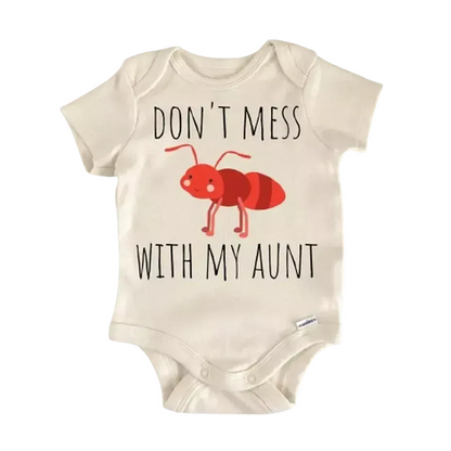 Auntie Aunt Ant Newborn Baby Onesie® Bodysuit
