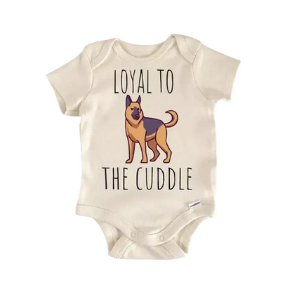 German Shepard Dog Newborn Baby Onesie® Bodysuit