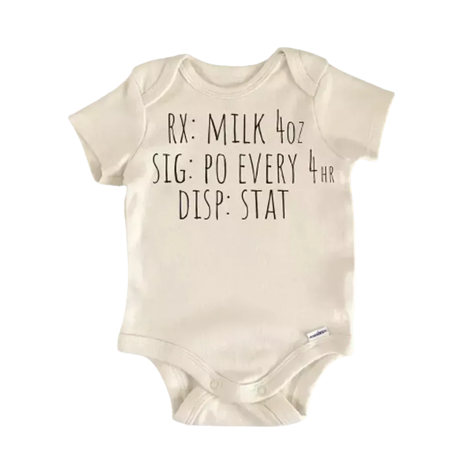 Rn Nurse Hospital Newborn Baby Onesie® Bodysuit