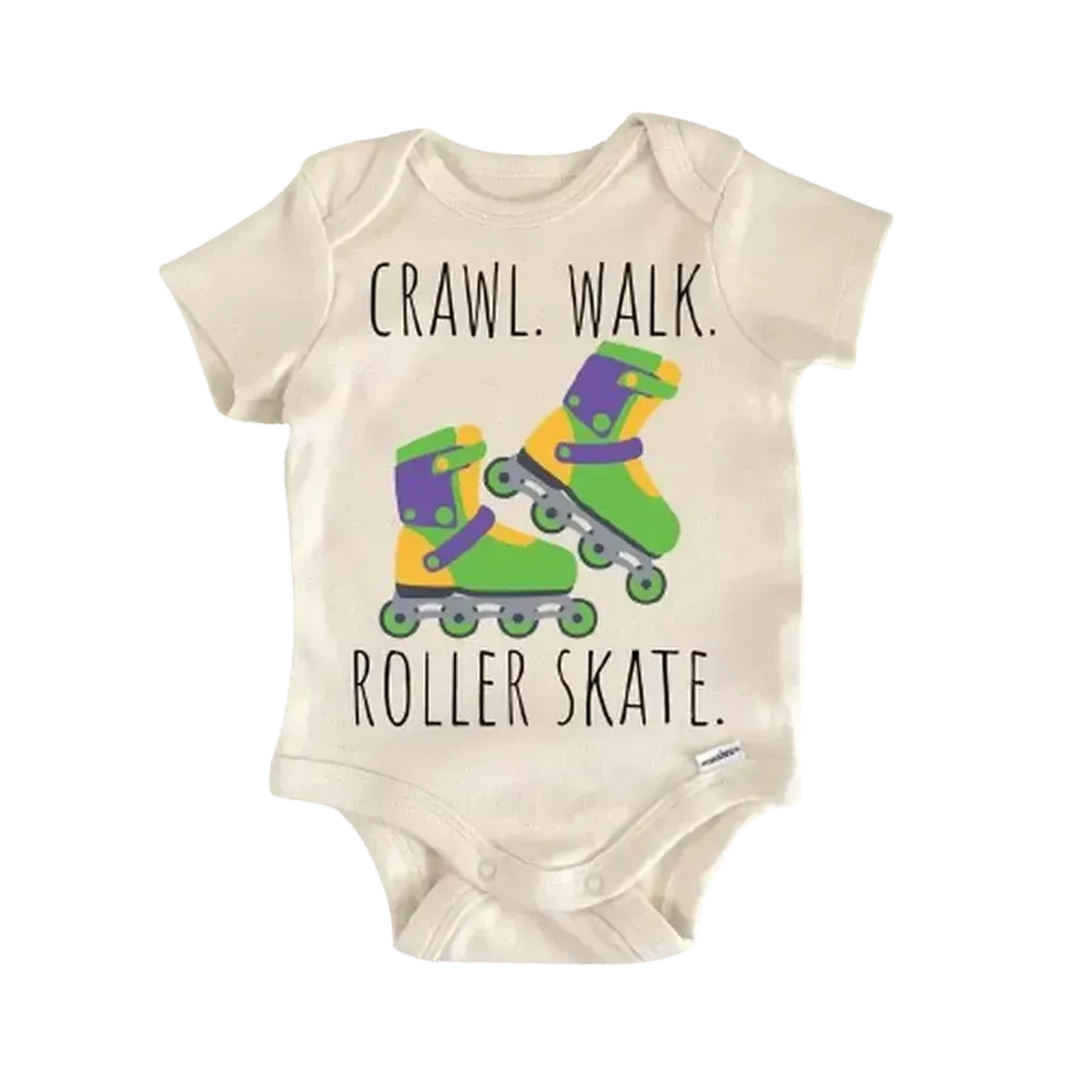 Roller Skate Inline Newborn Baby Onesie® Bodysuit