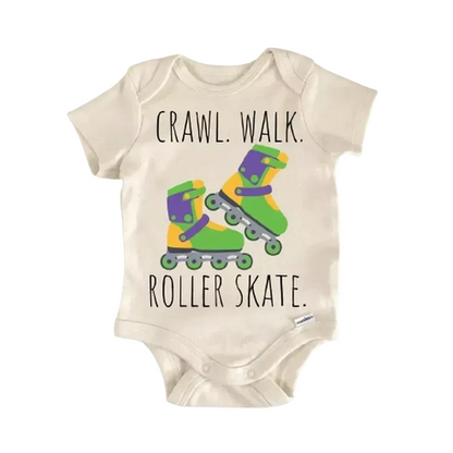 Roller Skate Inline Newborn Baby Onesie® Bodysuit