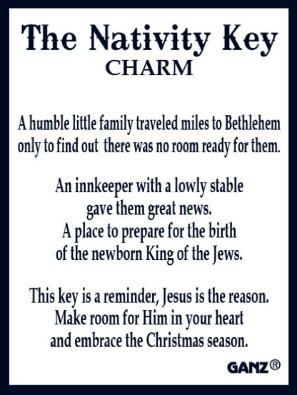 The Nativity Key Charms