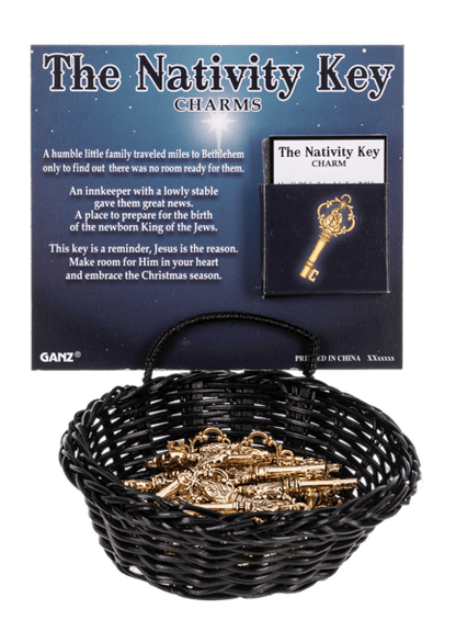The Nativity Key Charms
