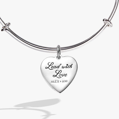 Heartburst Charm Bangle