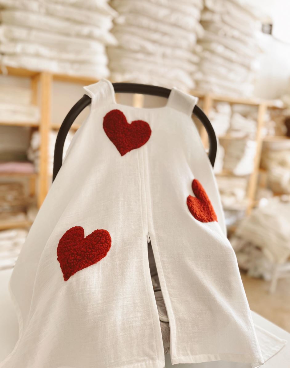 Muslin Car Seat Canopy