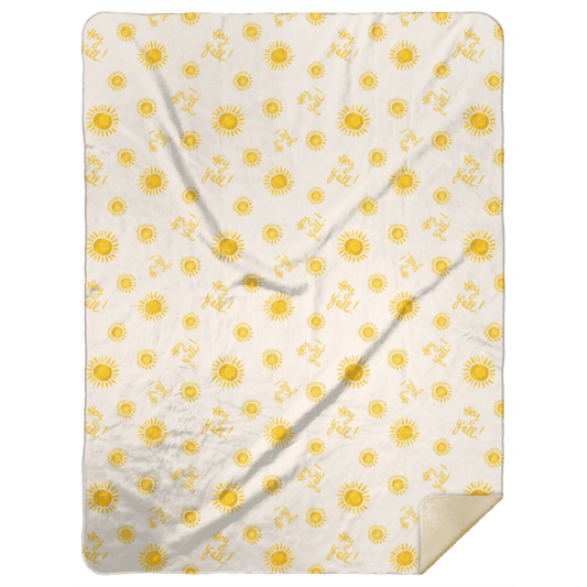 Hey Y'all Plush Throw Blanket 60x80