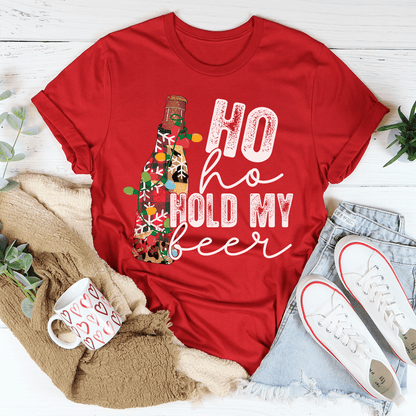 Ho Ho Hold My Beer Tee