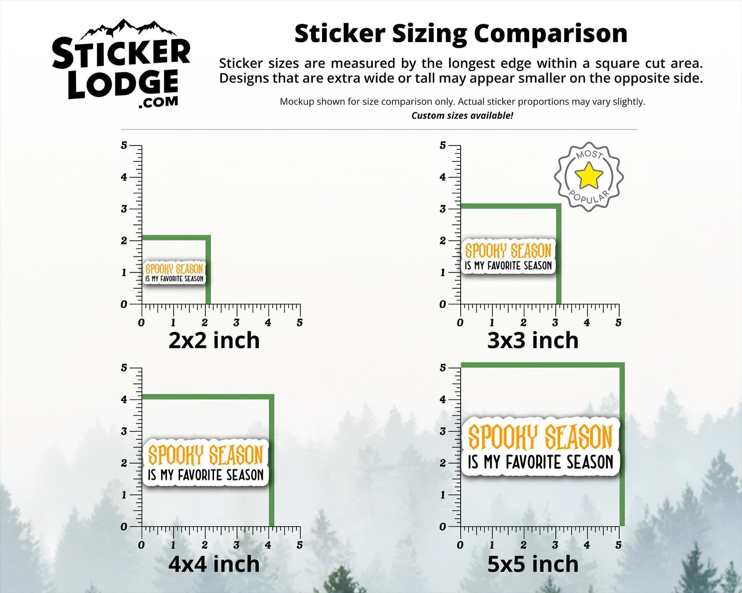 Spooky Season is my Favorite Season Vinyl Sticker