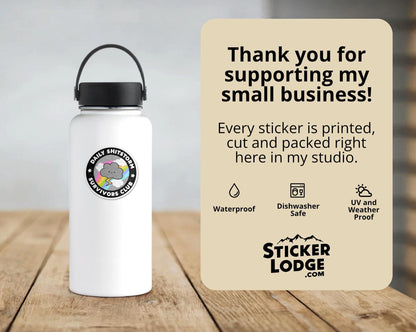 Daily Shitstorm Survivor Club Vinyl Sticker