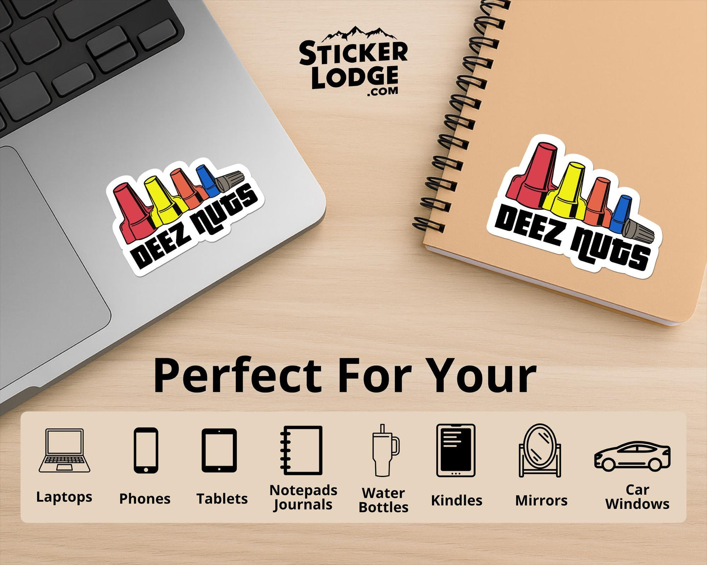 Deez Nuts Vinyl Sticker