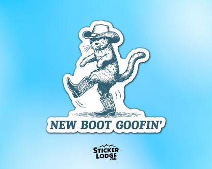 New Boot Goofin Vinyl Sticker