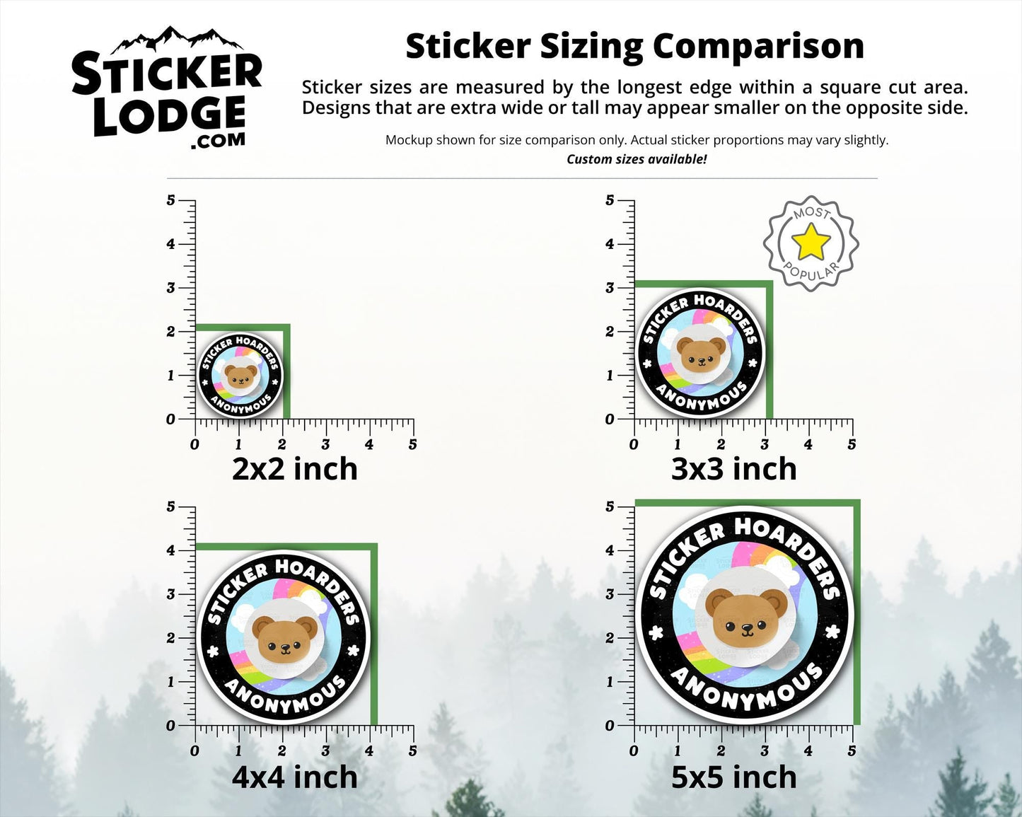 Sticker Hoarders Anonymous Vinyl Sticker